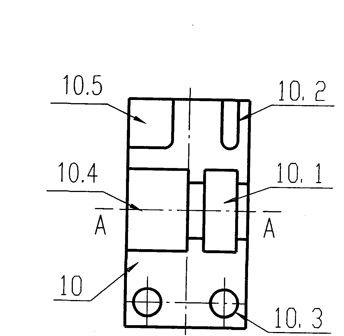 Independent special-shaped tube negative pressure type compact spinning apparatus