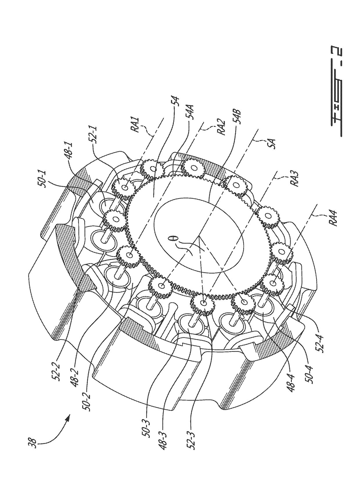 Hybrid gas-electric turbine engine