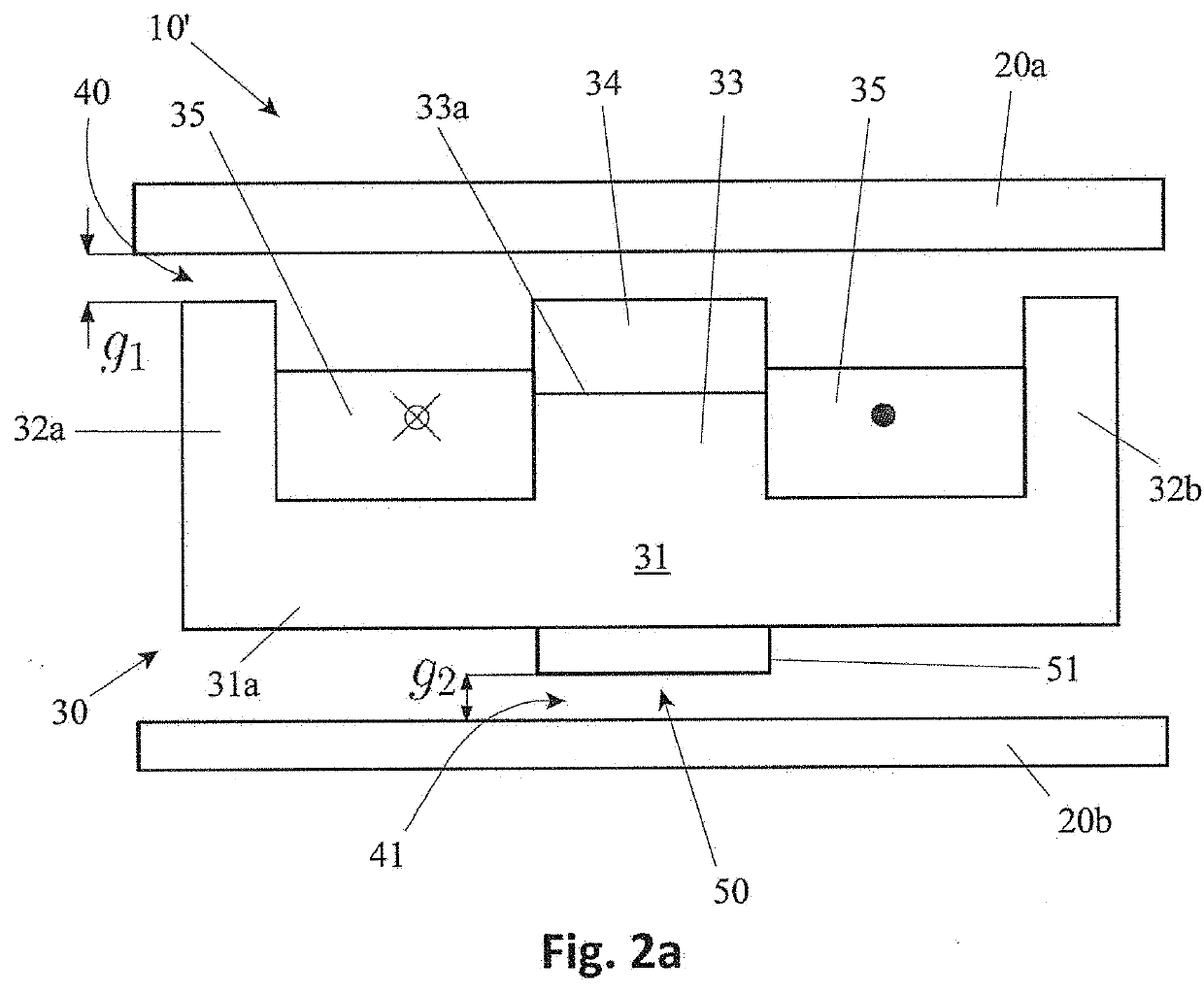 A Magnetic Bearing Assembly As Well As A Linear Guideway Assembly Implementing One Or More Such Magnetic Bearing Assemblies