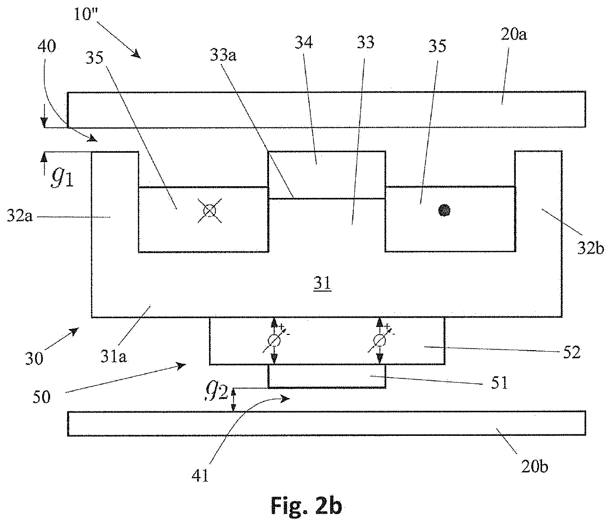 A Magnetic Bearing Assembly As Well As A Linear Guideway Assembly Implementing One Or More Such Magnetic Bearing Assemblies