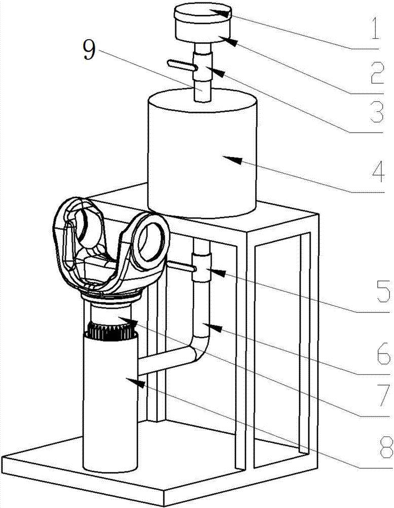Automatic supplementary device for paint immersion