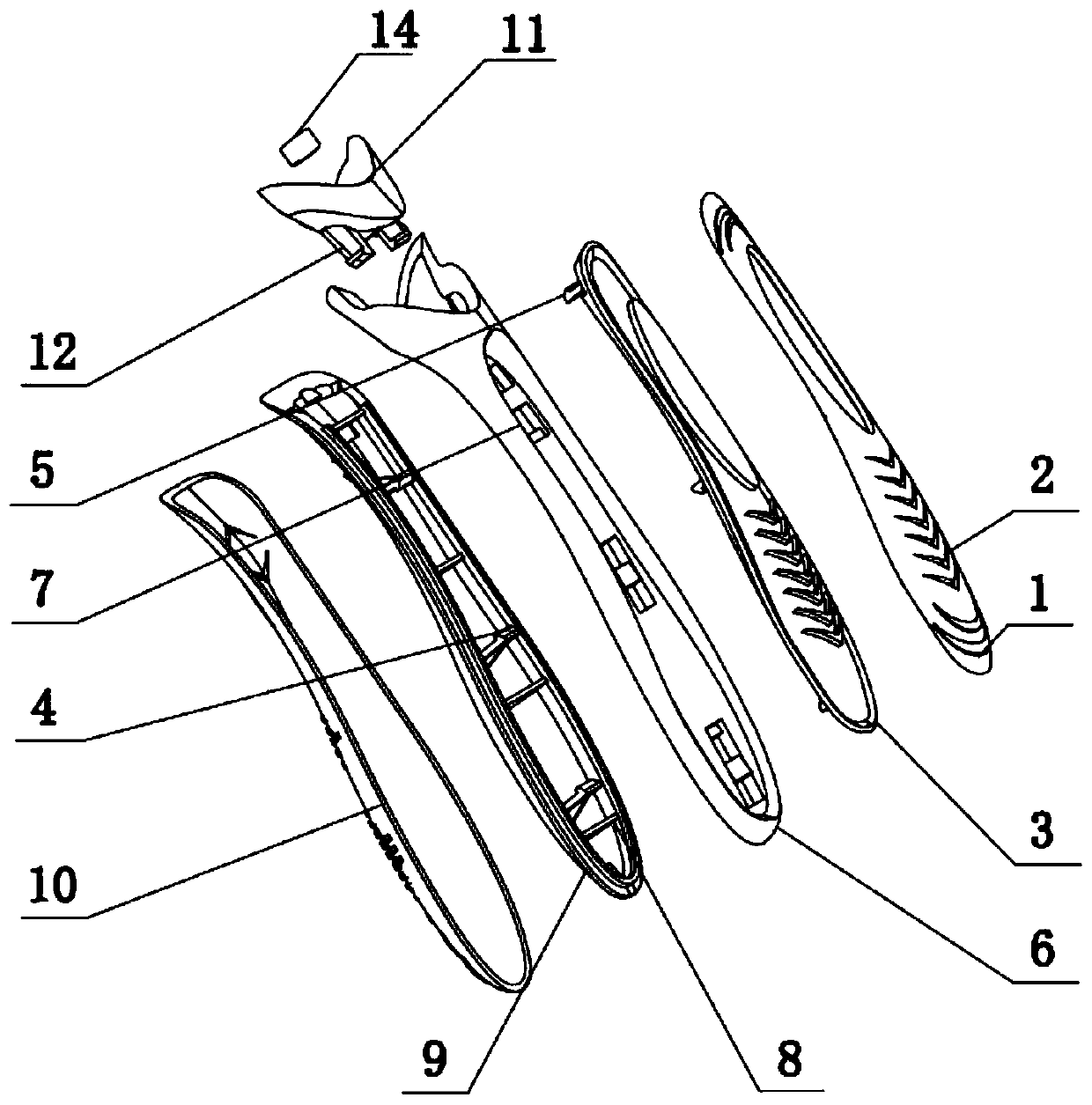 Hand-operated razor