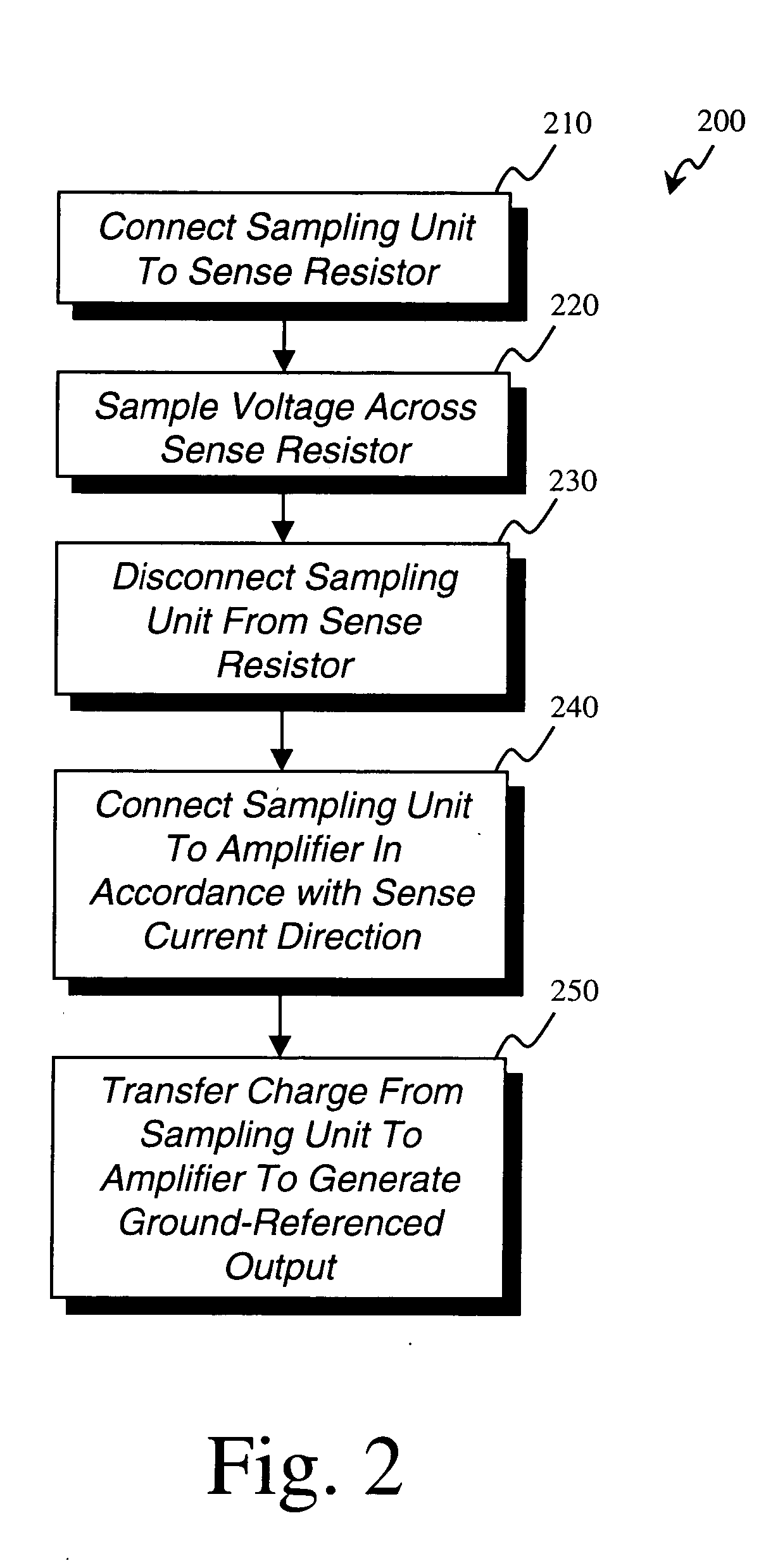Accurate and efficient sensing circuit and method for bi-directional signals