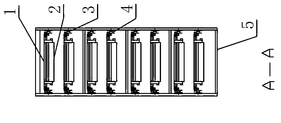 System and method for large-scale forme storehouse forme roller storage and taking