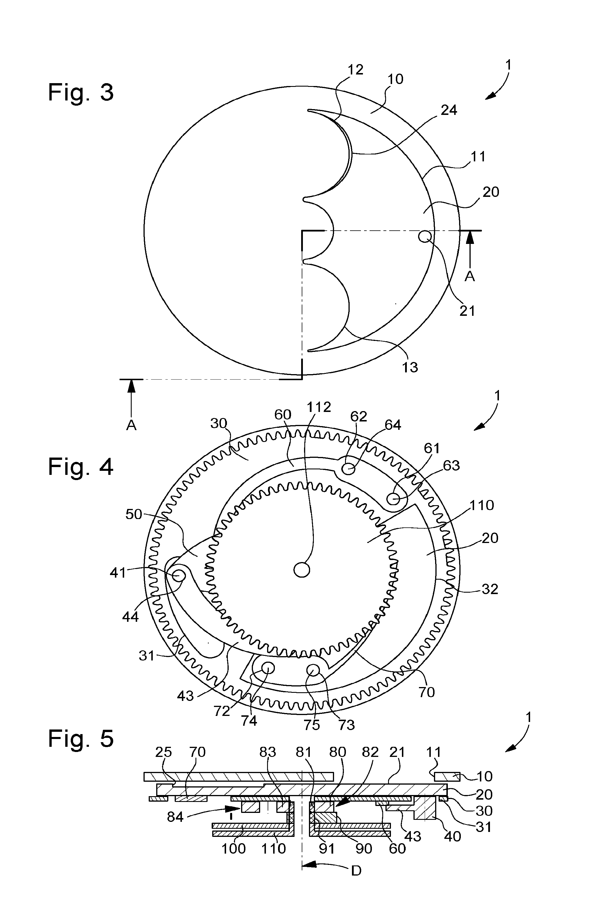 Moon phase display mechanism for timepieces