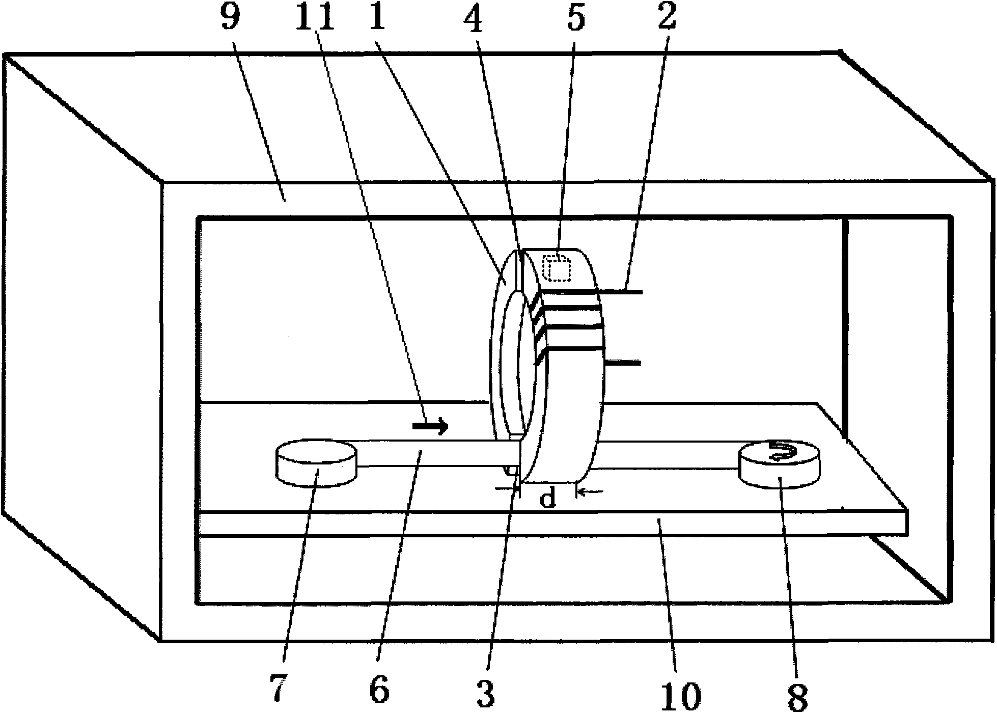 Non-contact type superconducting tape current-carrying capacity measuring device