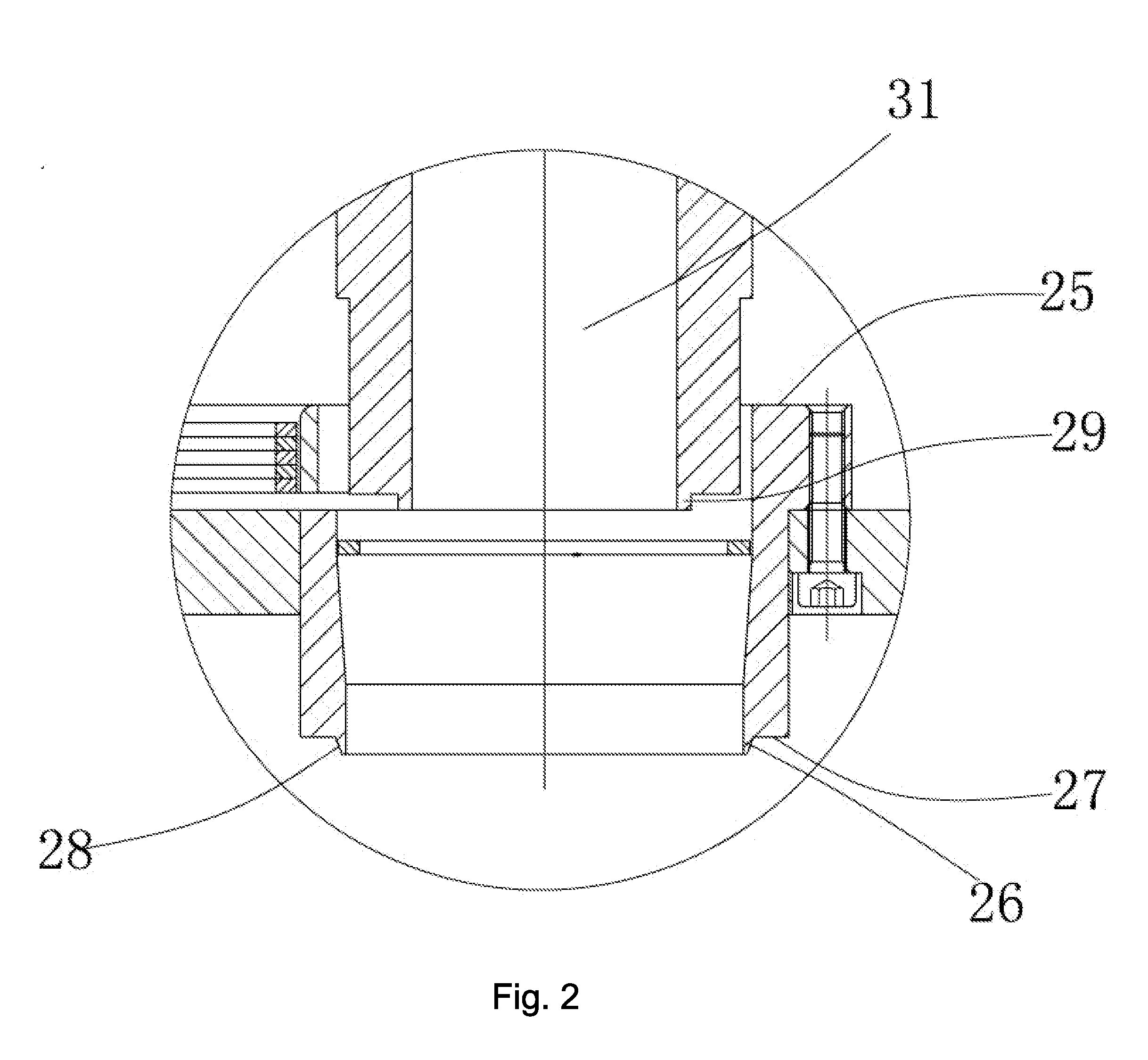 Mounting Device for Internal Circlip