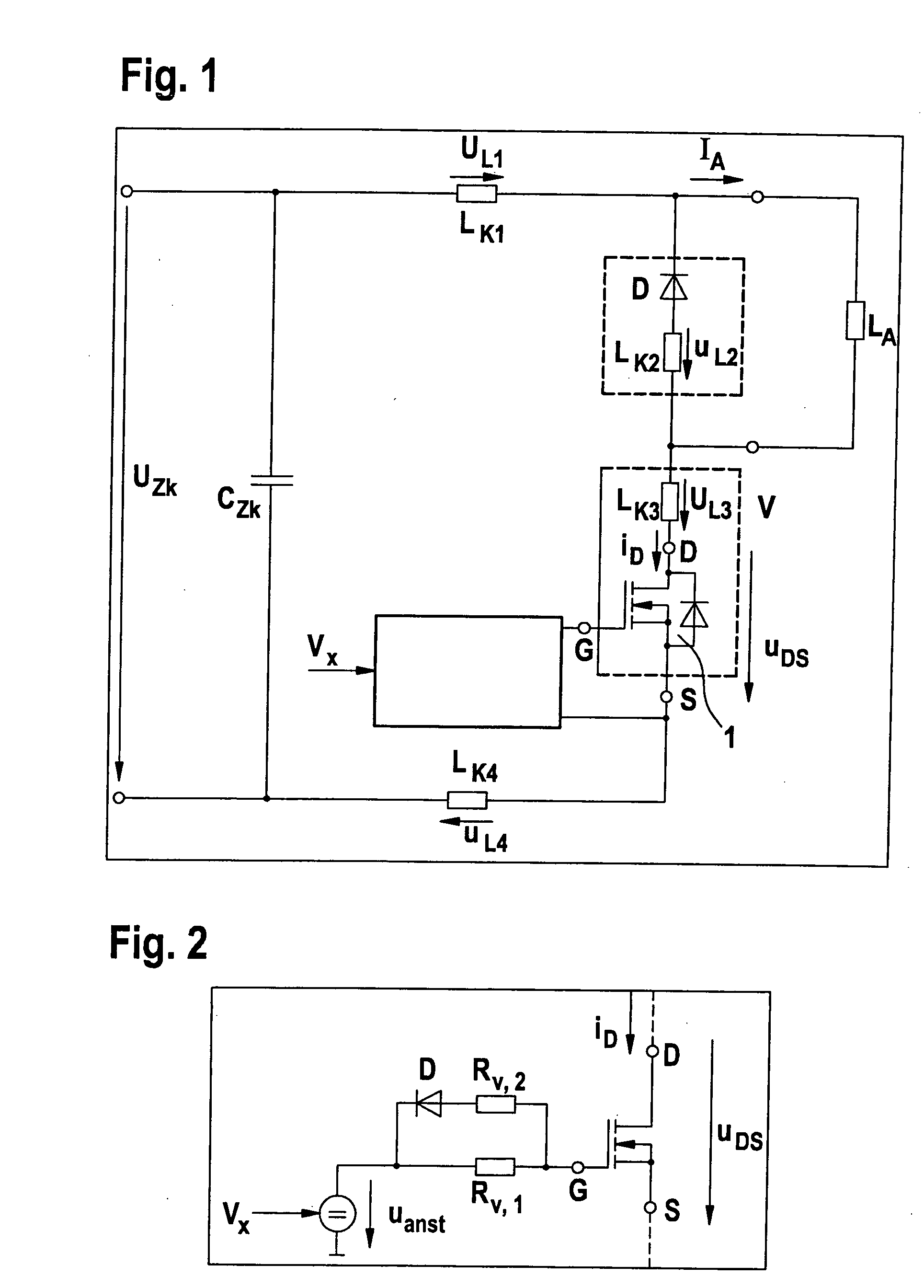 Control Circuit for Controlling an Electronic Circuit and Method for This