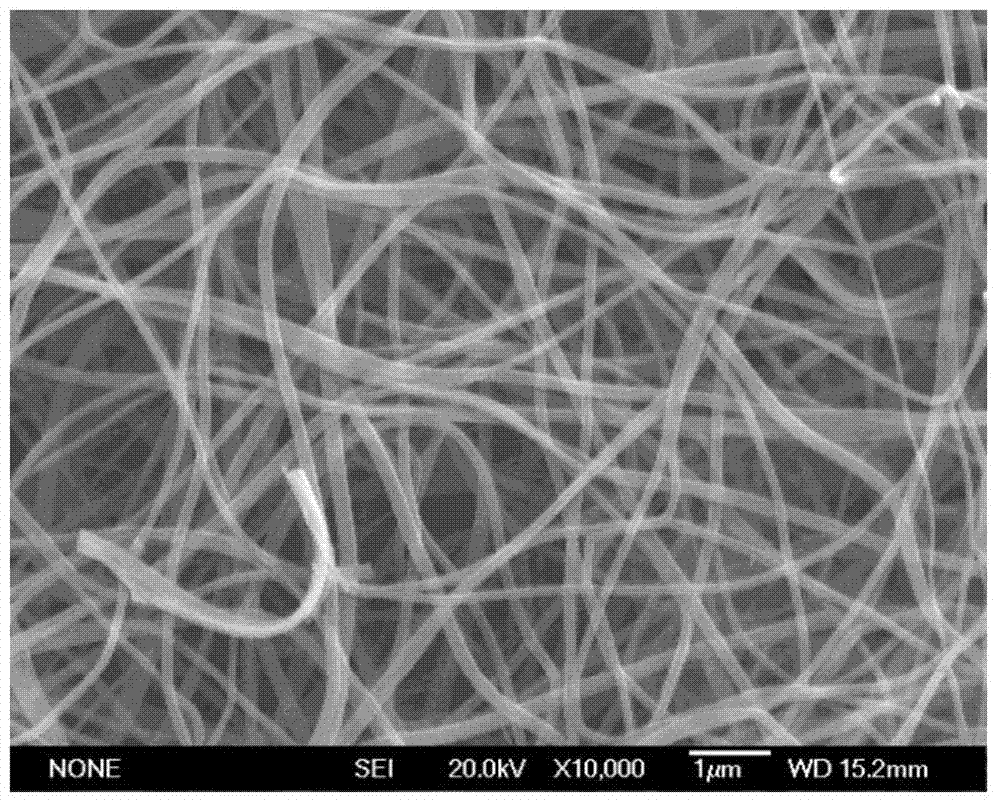 Method for preparing dense micro/nano ceramic fiber by virtue of coaxial electrospinning technology