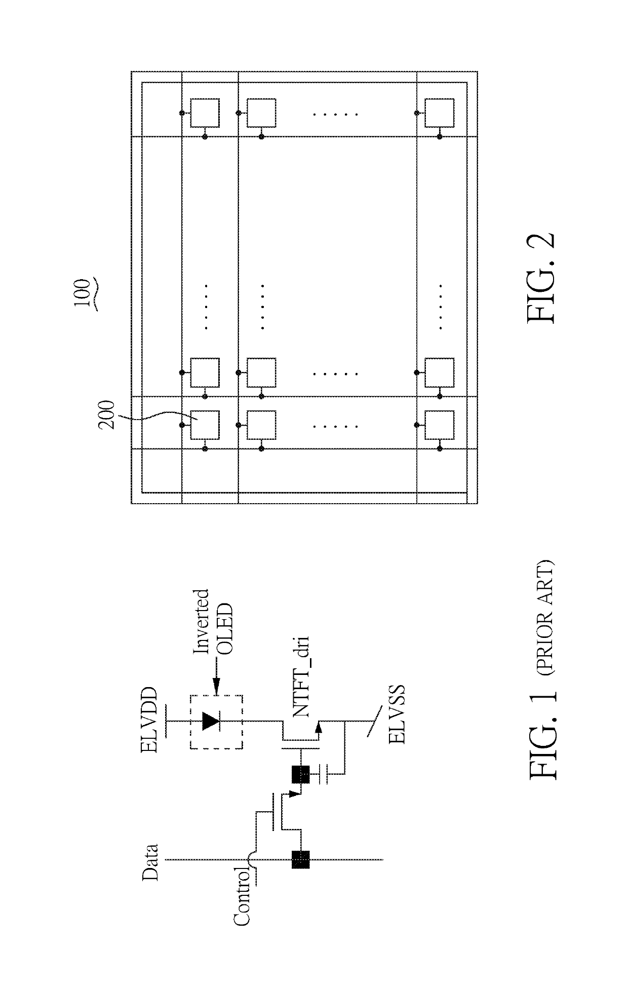 Pixel circuit of active-matrix light-emitting diode comprising oxide semiconductor transistor and silicon semiconductor transistor and display panel having the same