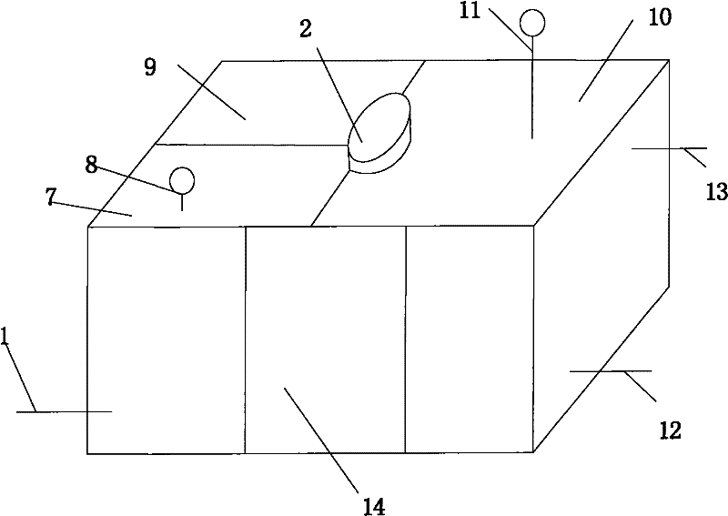 Method and device for processing laboratory exhaust gas