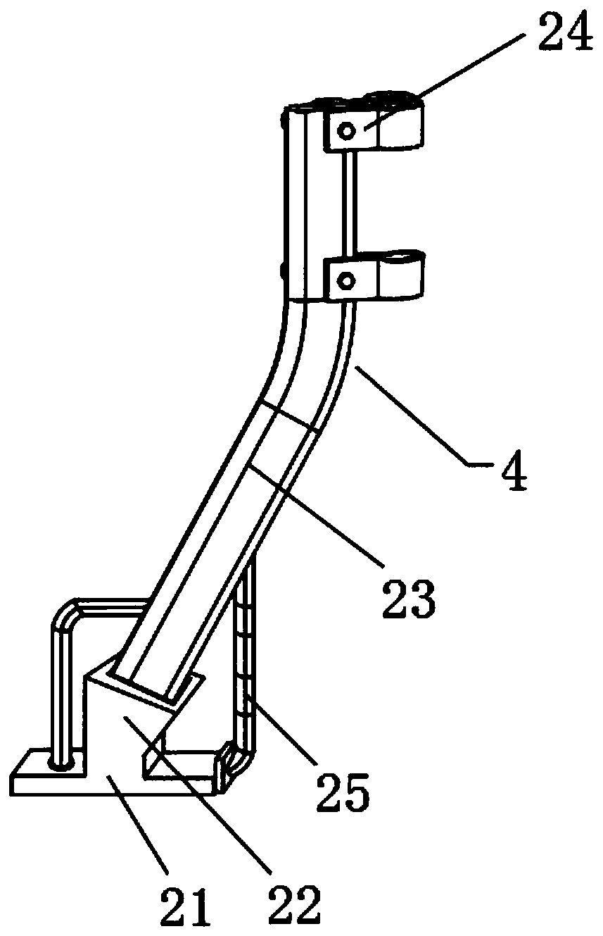 Small lifting platform for building wall surface construction and using method of small lifting platform