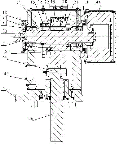 Crank and connecting rod transmission mechanism and main transmission system of punch