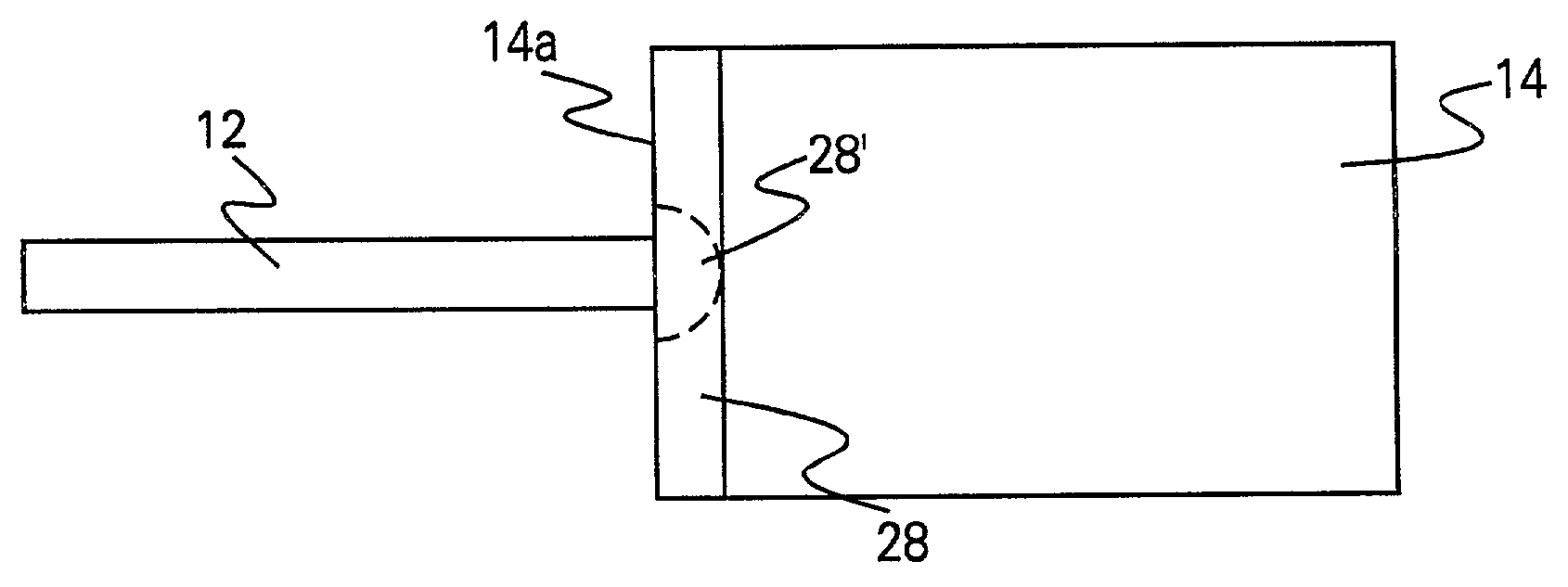 Fabrication of collimators employing optical fibers fusion-spliced to optical elements of substantially larger cross-sectional areas