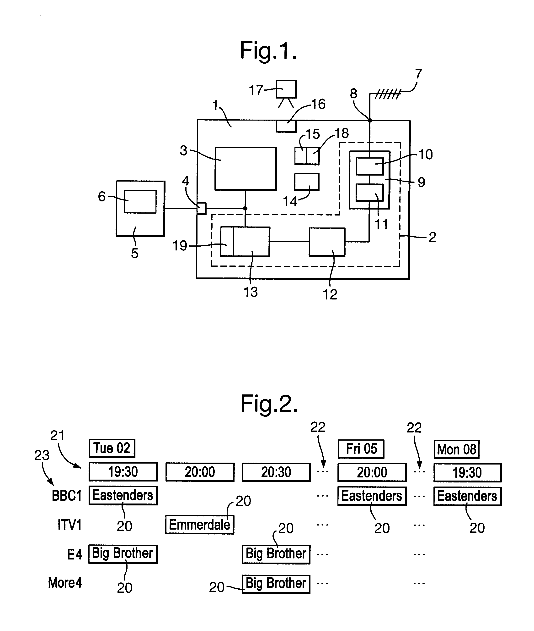 Television signal recording