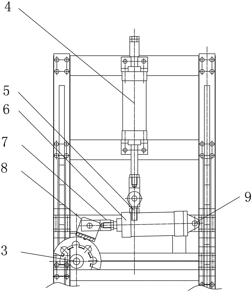 A self-positioning thread burring machine