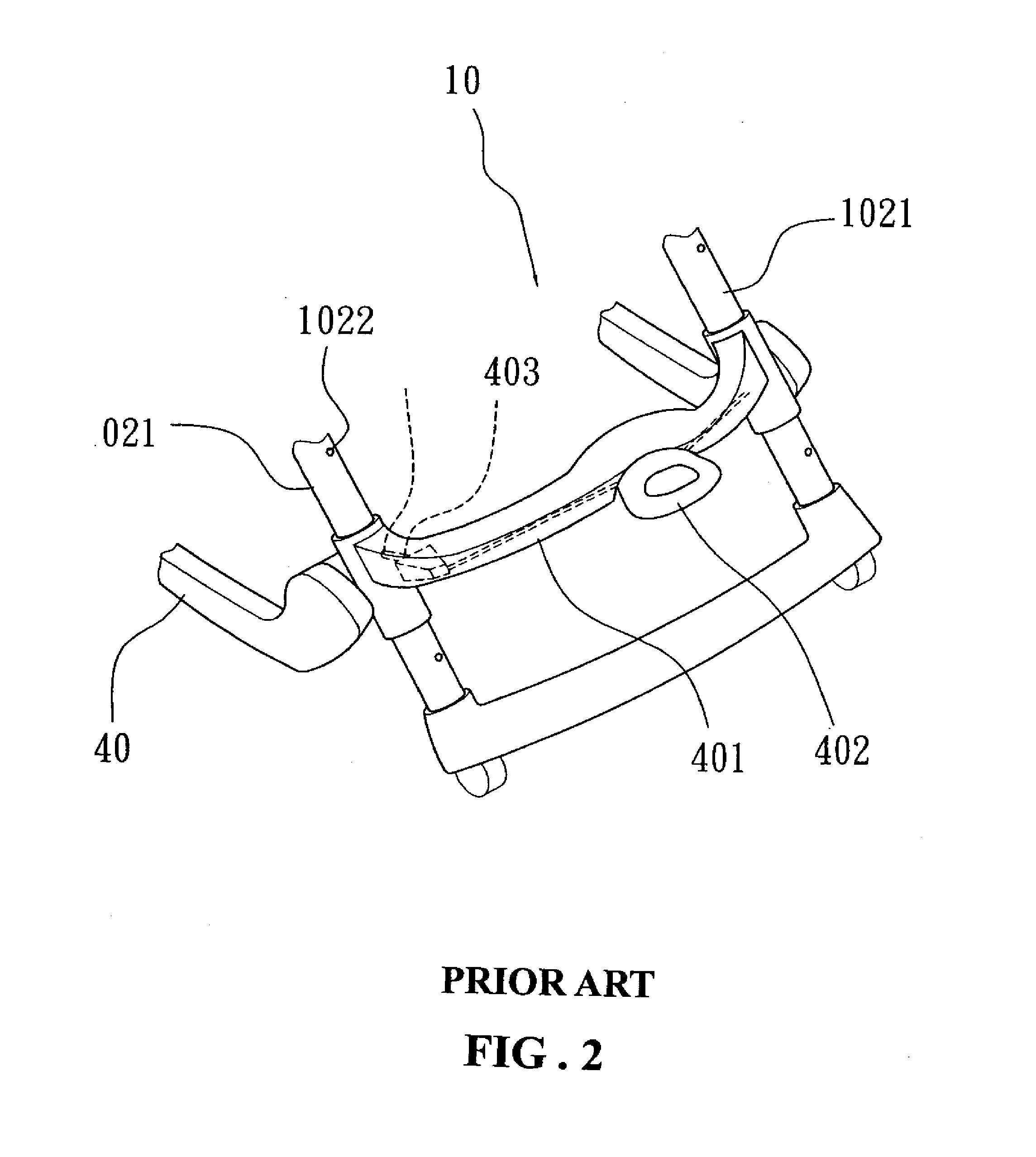 Baby seating device