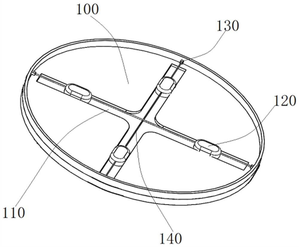 Ground gripping type unmanned aerial vehicle balance foot stand and balance method thereof