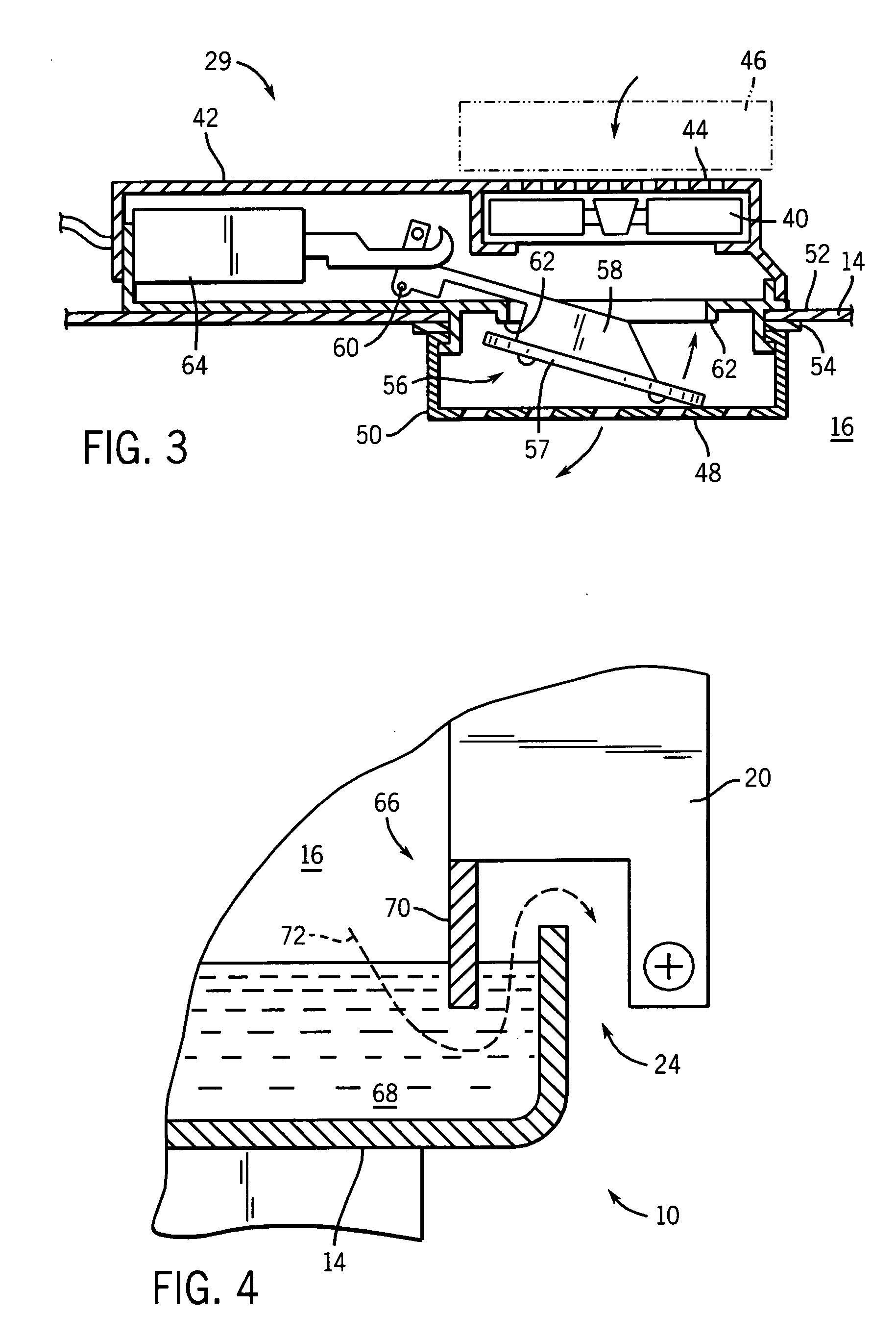 Dishwasher with counter-convection air flow
