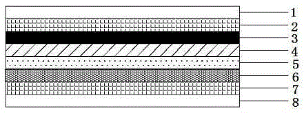 Damp-proof graphene heat dissipation film