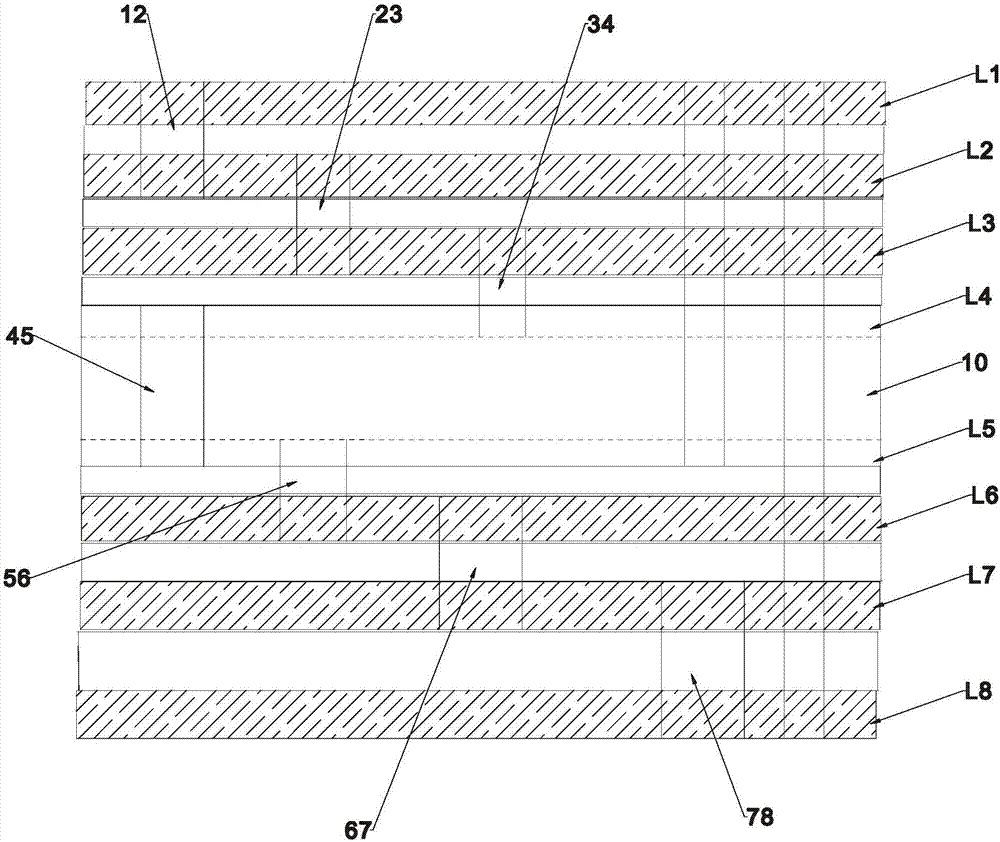 Manufacturing method of printed circuit board realizing any layer interconnection