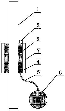 Ventricle-abdominal cavity cerebrospinal fluid diversion device