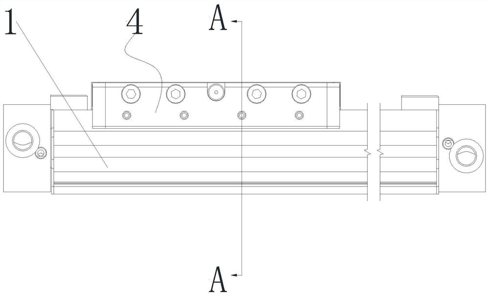 Rodless cylinder