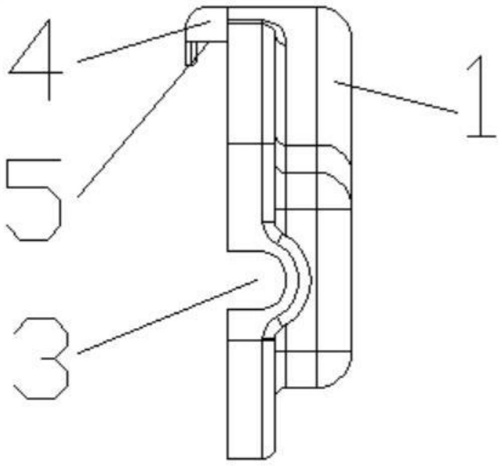 Novel buckle type wiring junction box of flexible photovoltaic assembly