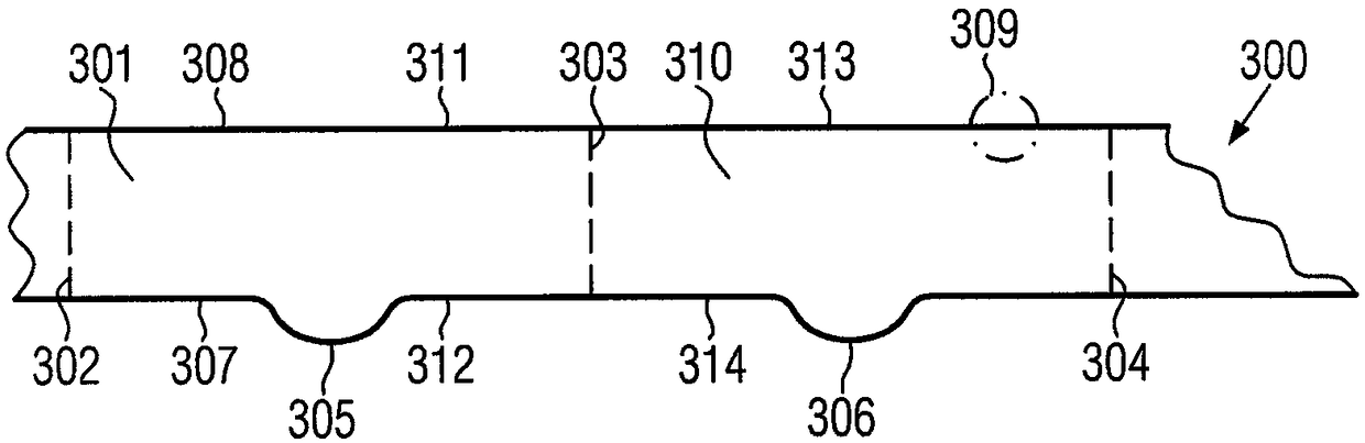 Processing contoured wrap-around labels from roll