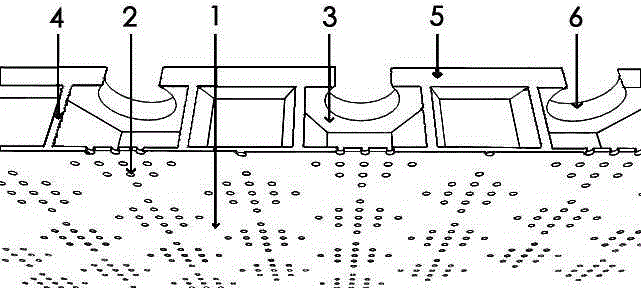 Cavity sound-absorbing sheet