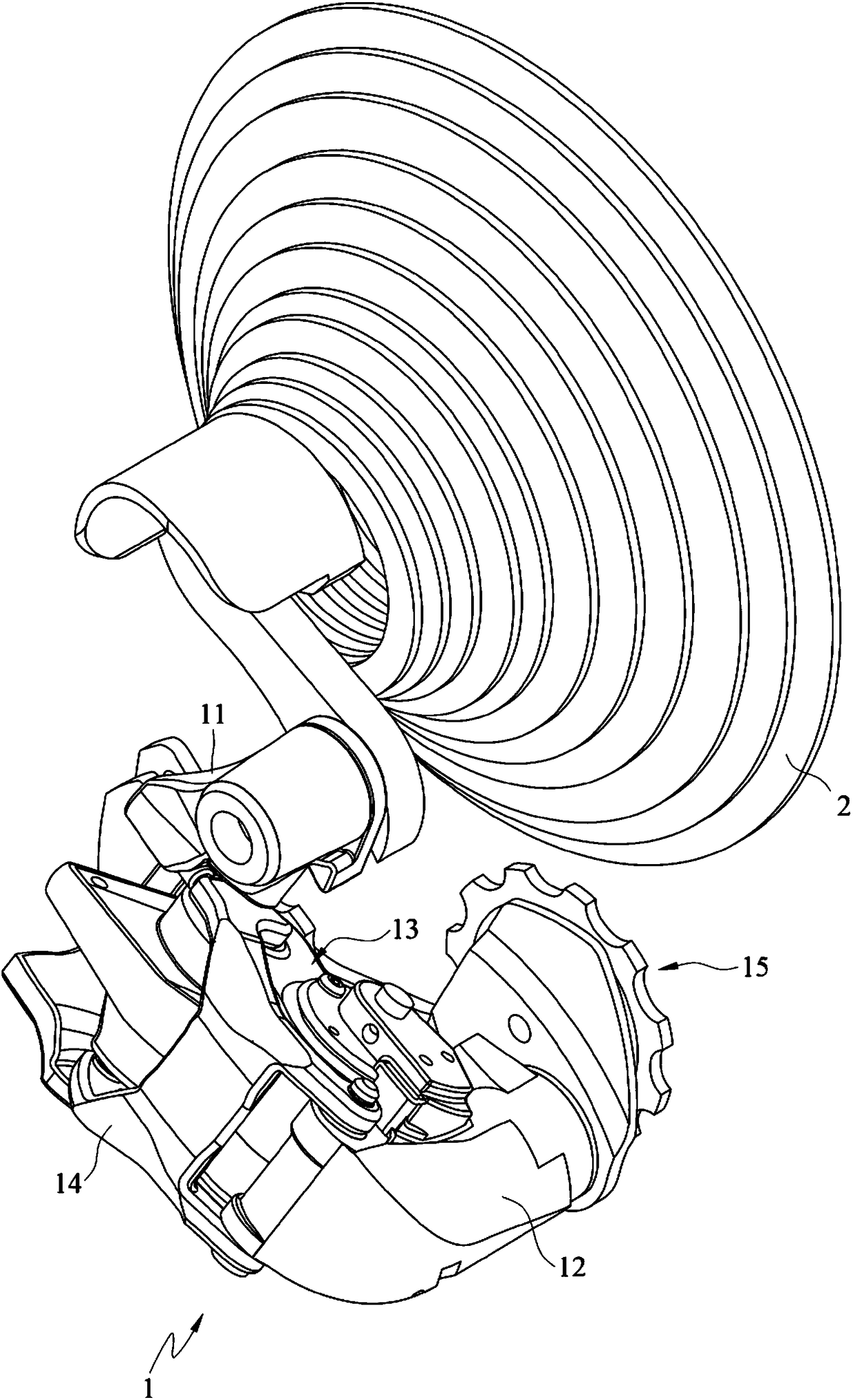 Derailleur assembly and shifting-state detecting method thereof