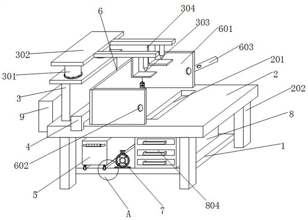 Power device manufacturing equipment with waste recovery function