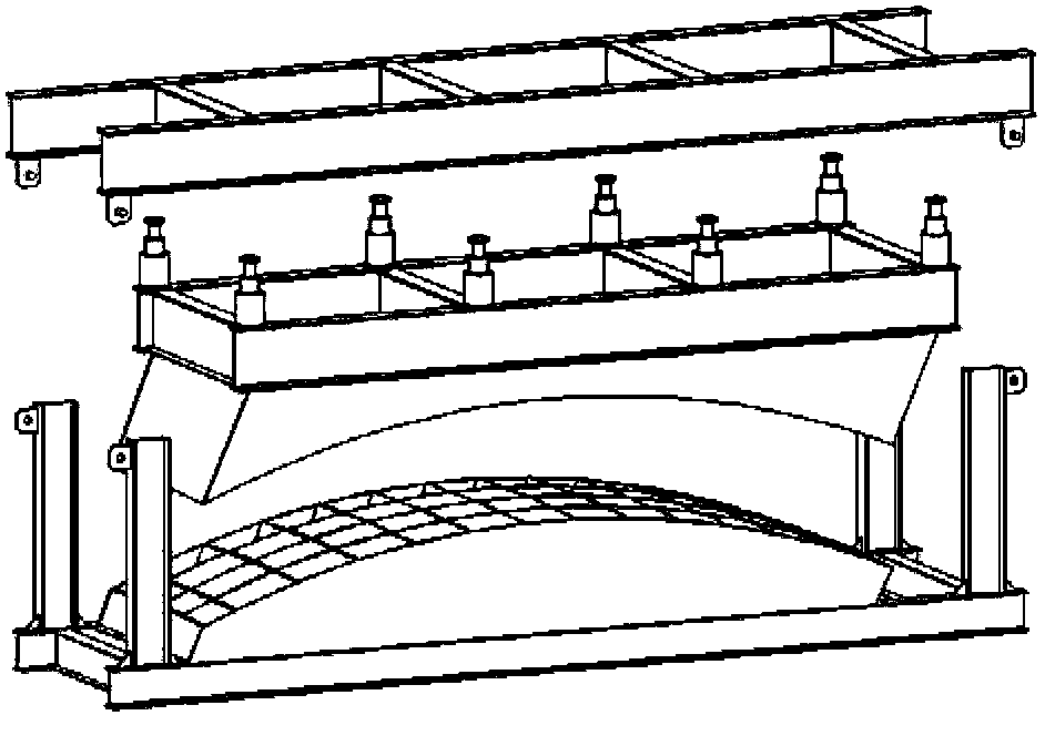 Dome hyperboloid forming equipment