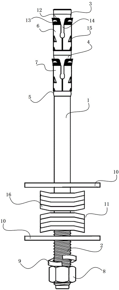 Anti-seismic anchor bolt