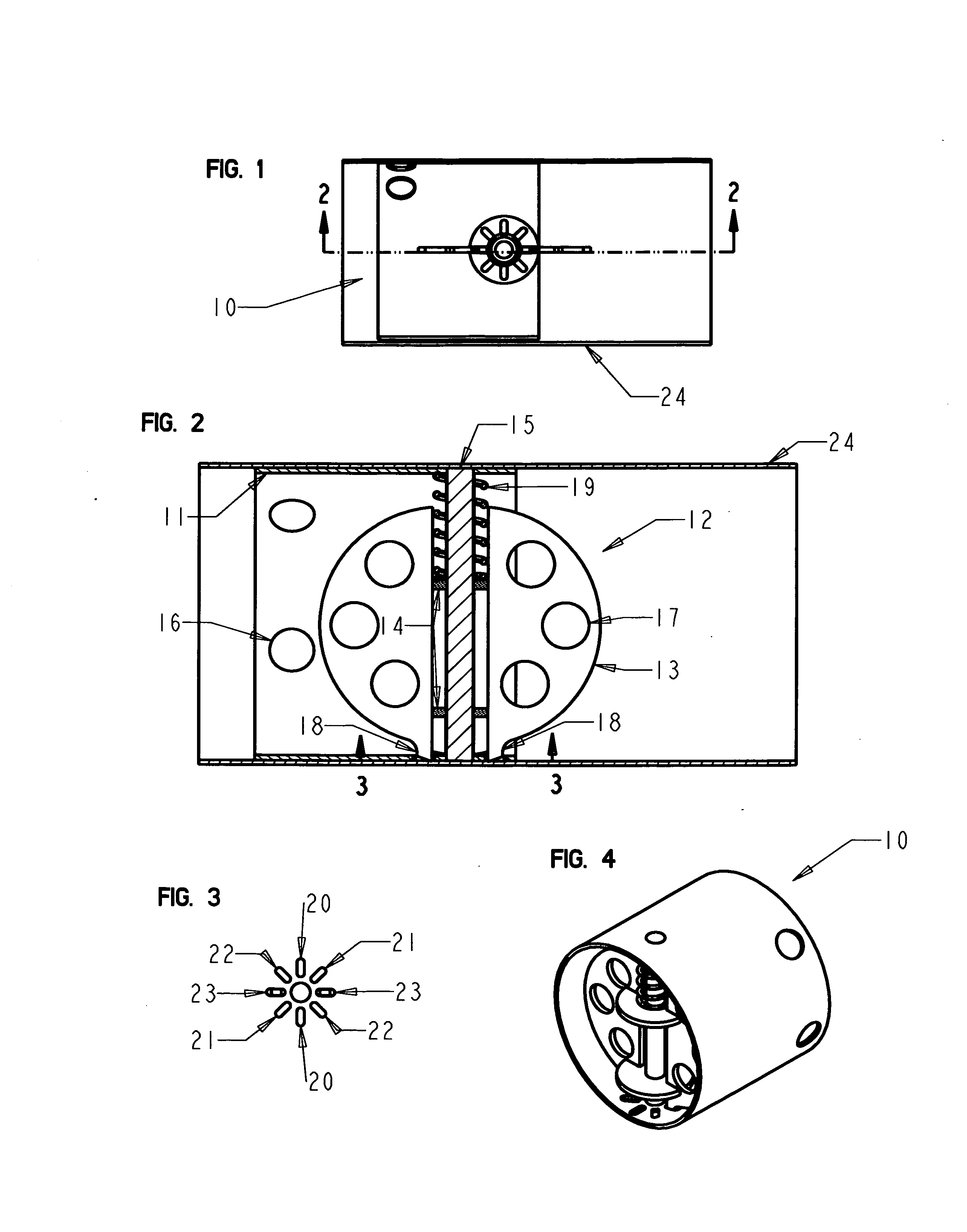 Adjustable exhaust baffling device