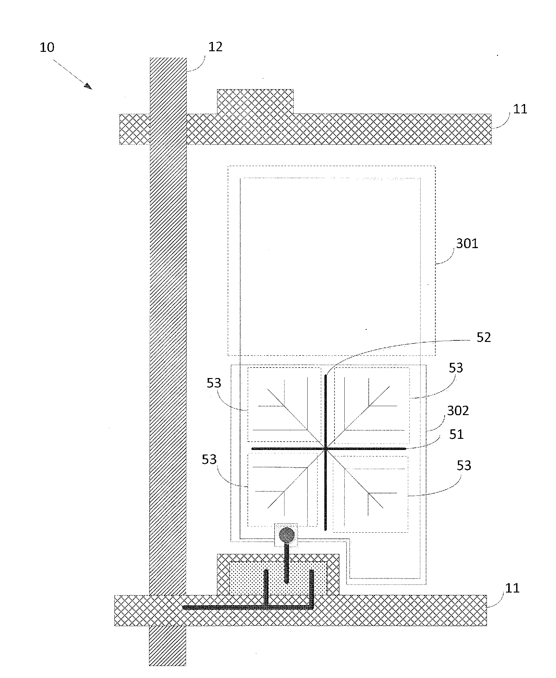 Liquid crystal display panel and device