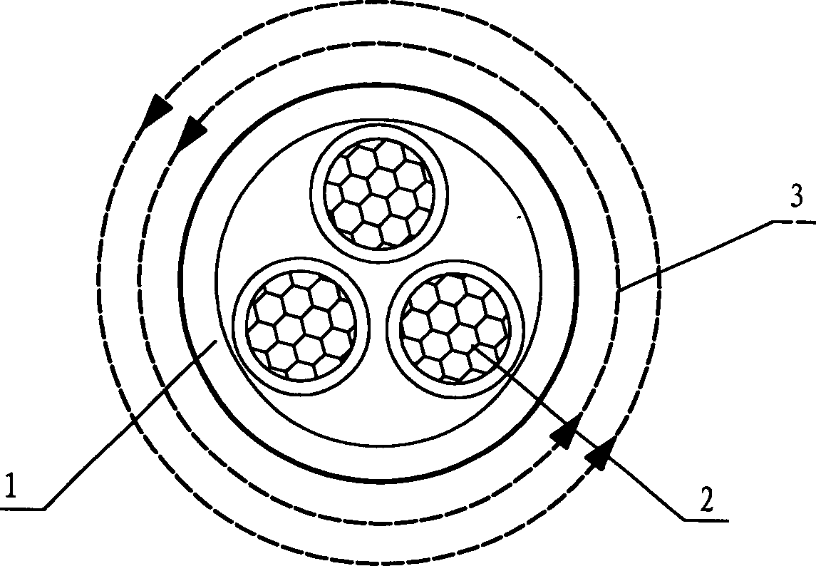 Method for measuring power cable equipment live or not