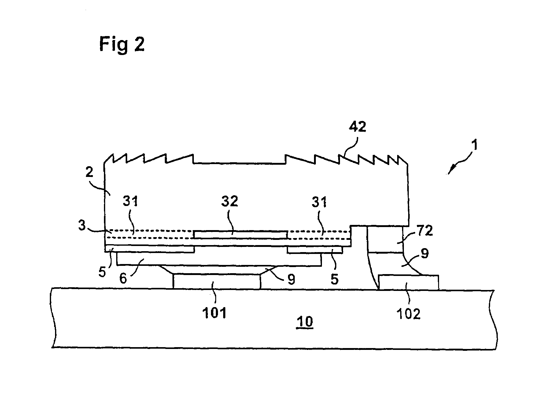 High radiance LED chip and a method for producing same