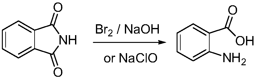 Preparation method of 3,5-dibromo-2-aminobenzoic acid