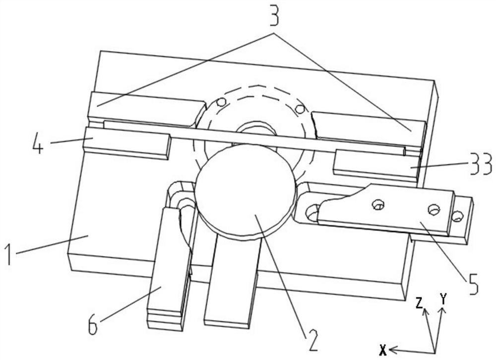 A multi-step continuous bending device for arc components