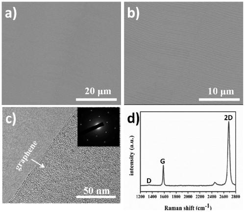 Method for preparing in-situ grapheme-coated metal oxide nanoflower structure on metal substrate