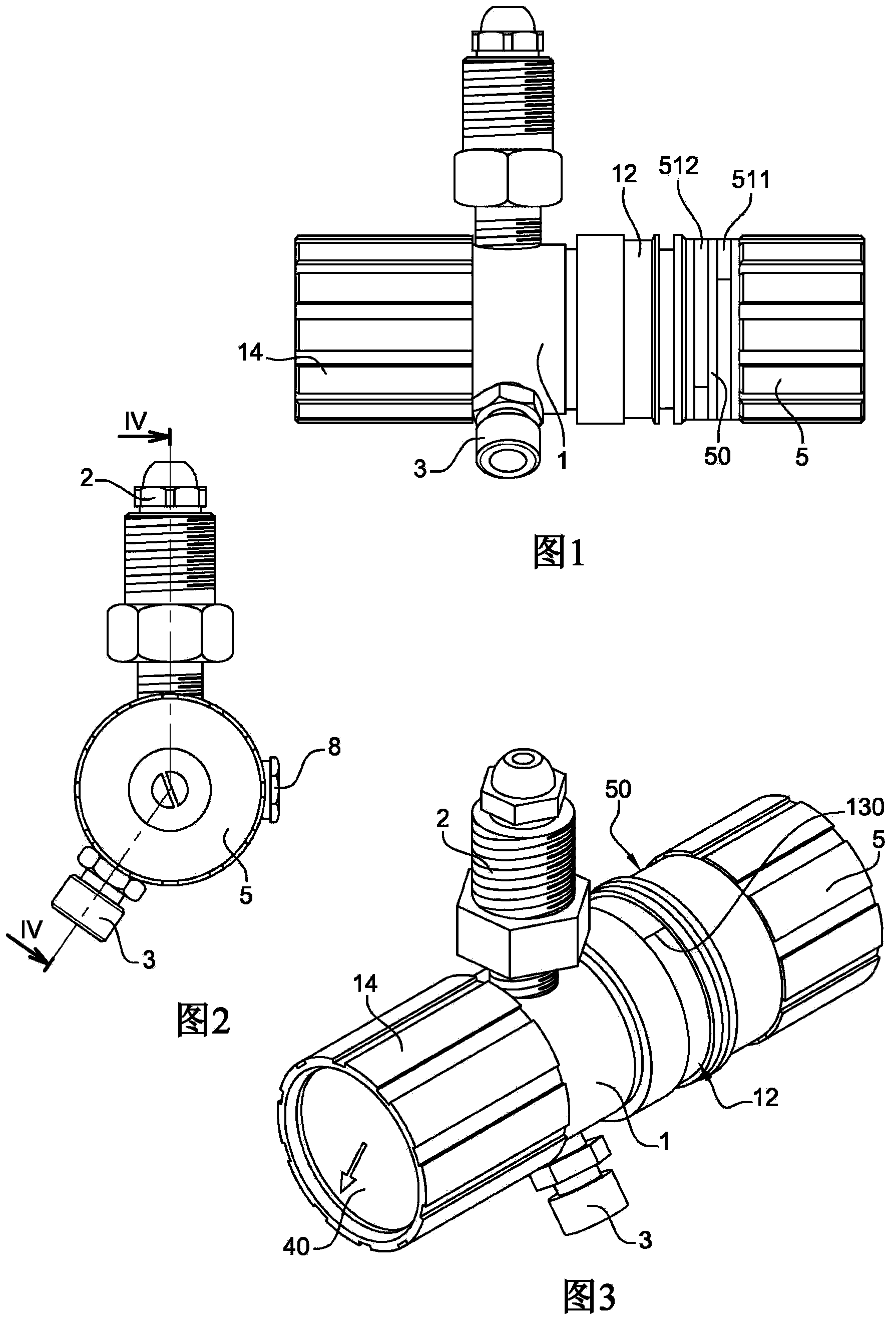 Gas regulator for hand tools