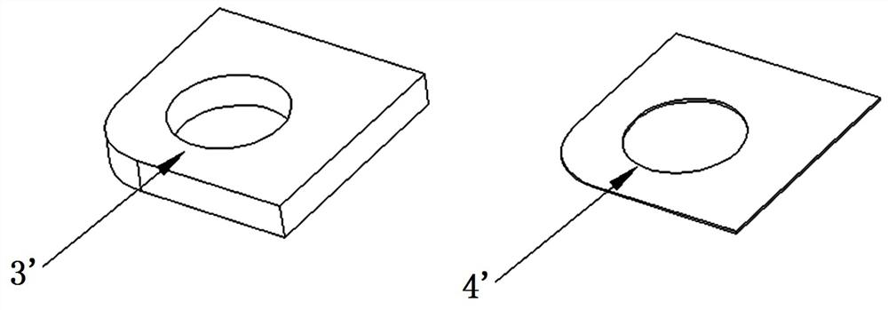 An auxiliary structure based on improving the robustness of fuel cell metal plates