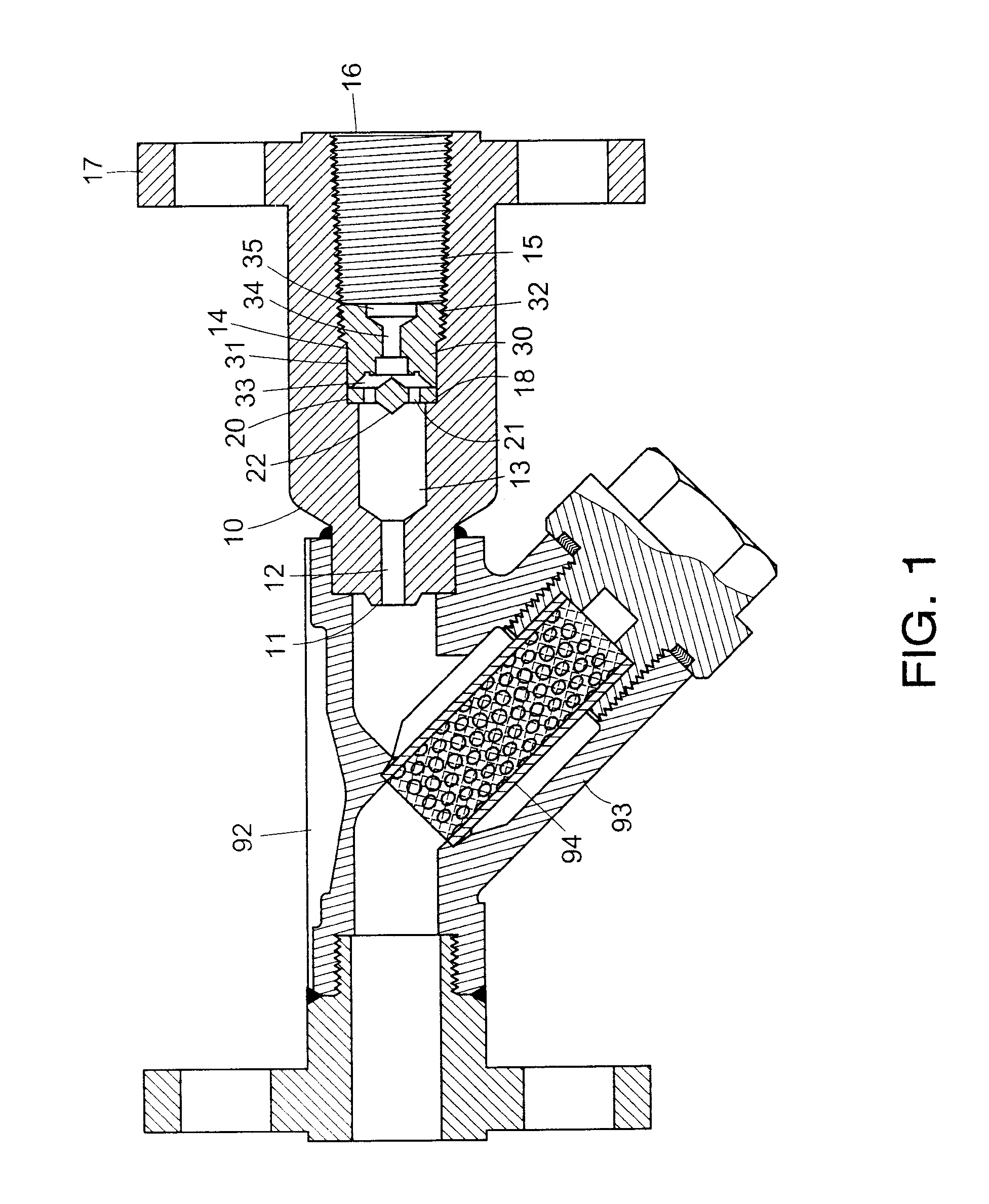 Steam trap with capillary action based blocking arrangement