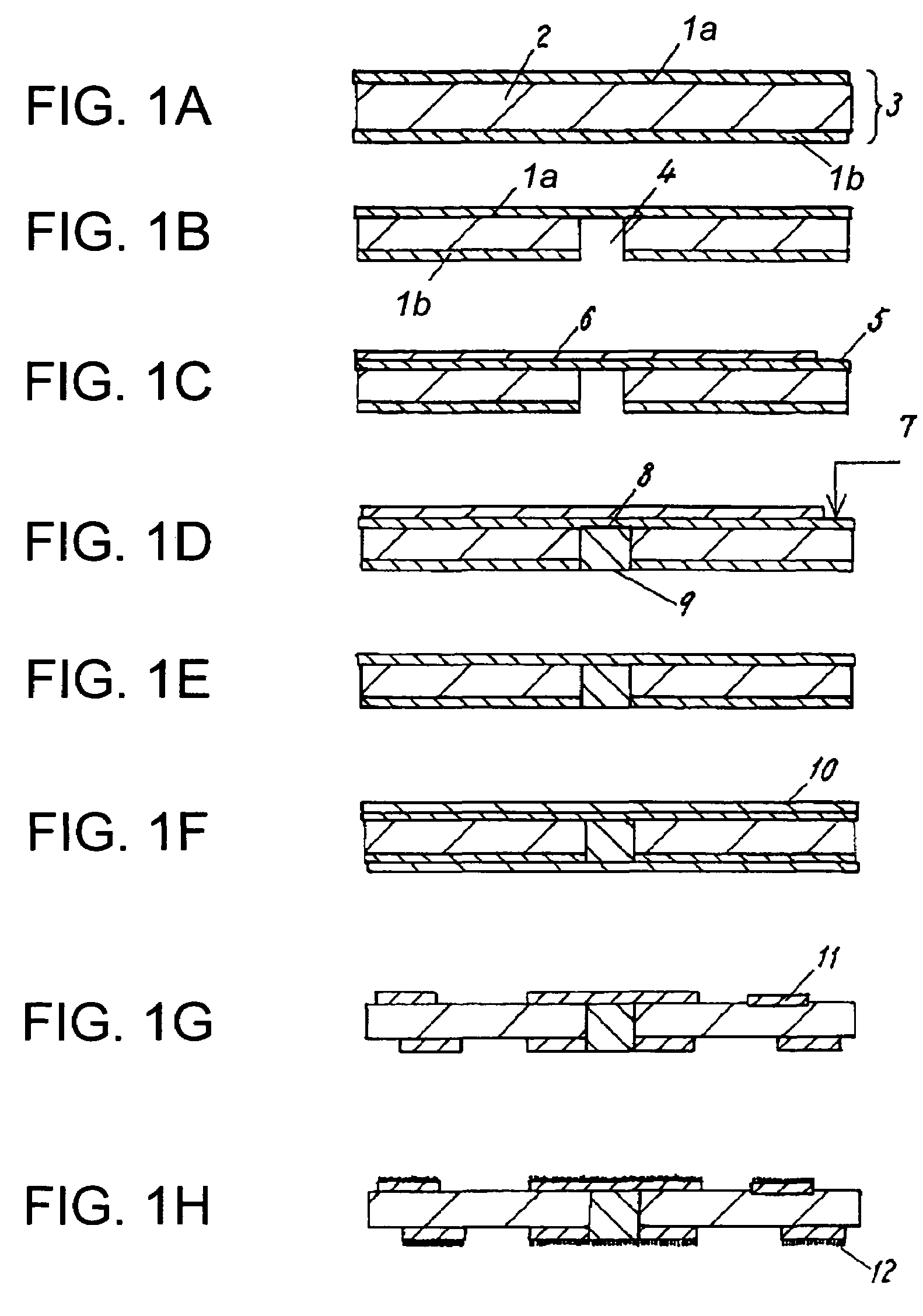 Laminating double-side circuit board, manufacturing method thereof, and multilayer printed circuit board using same