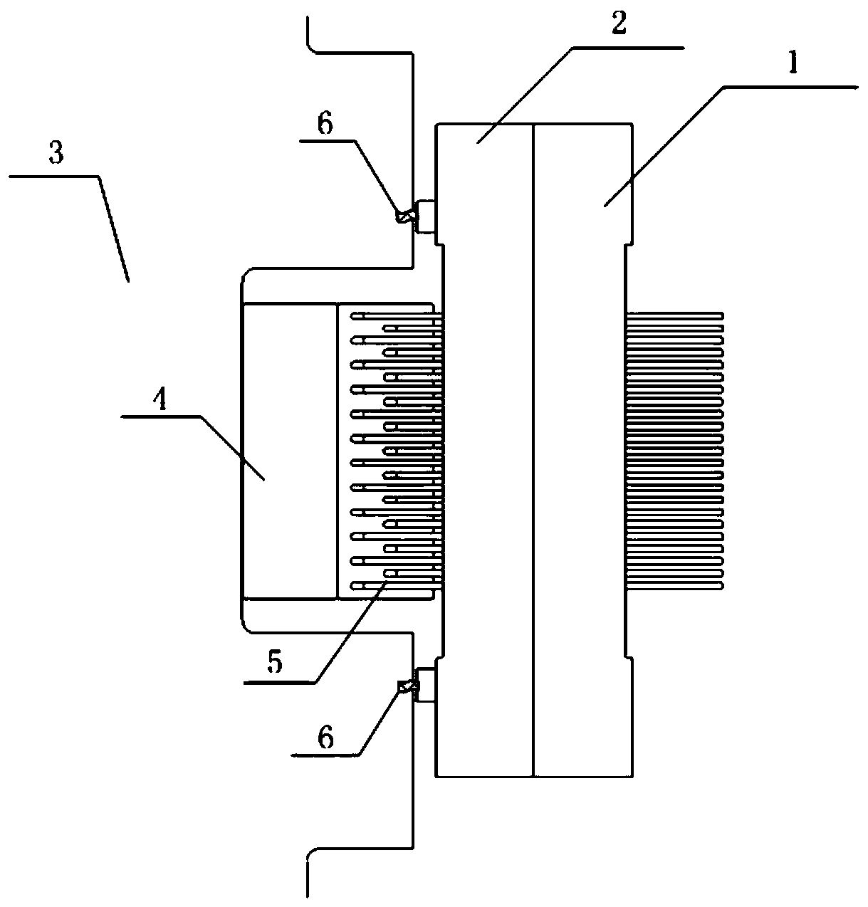 A flexible connection circuit interface and a highly reliable flexible circuit connection device