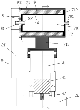 An air conditioner condensate discharge device with sliding groove