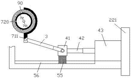 An air conditioner condensate discharge device with sliding groove