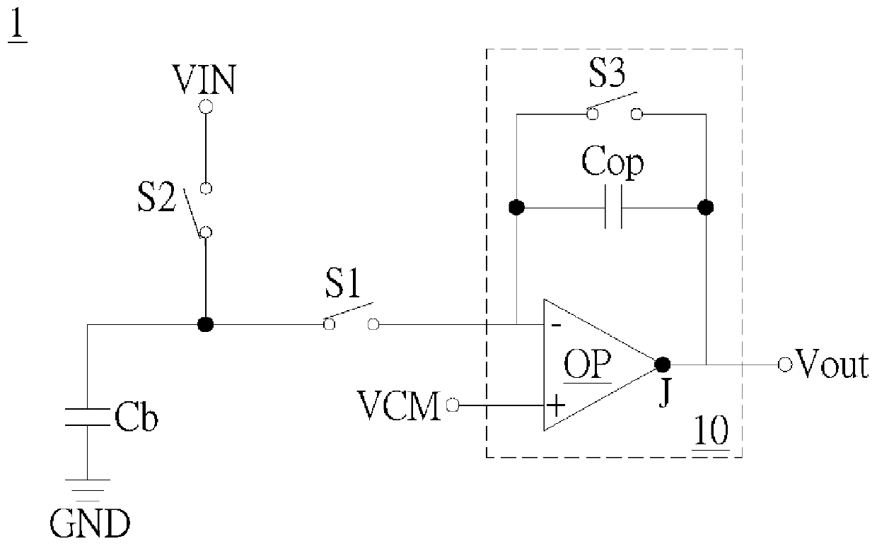 Capacitive touch sensing circuit