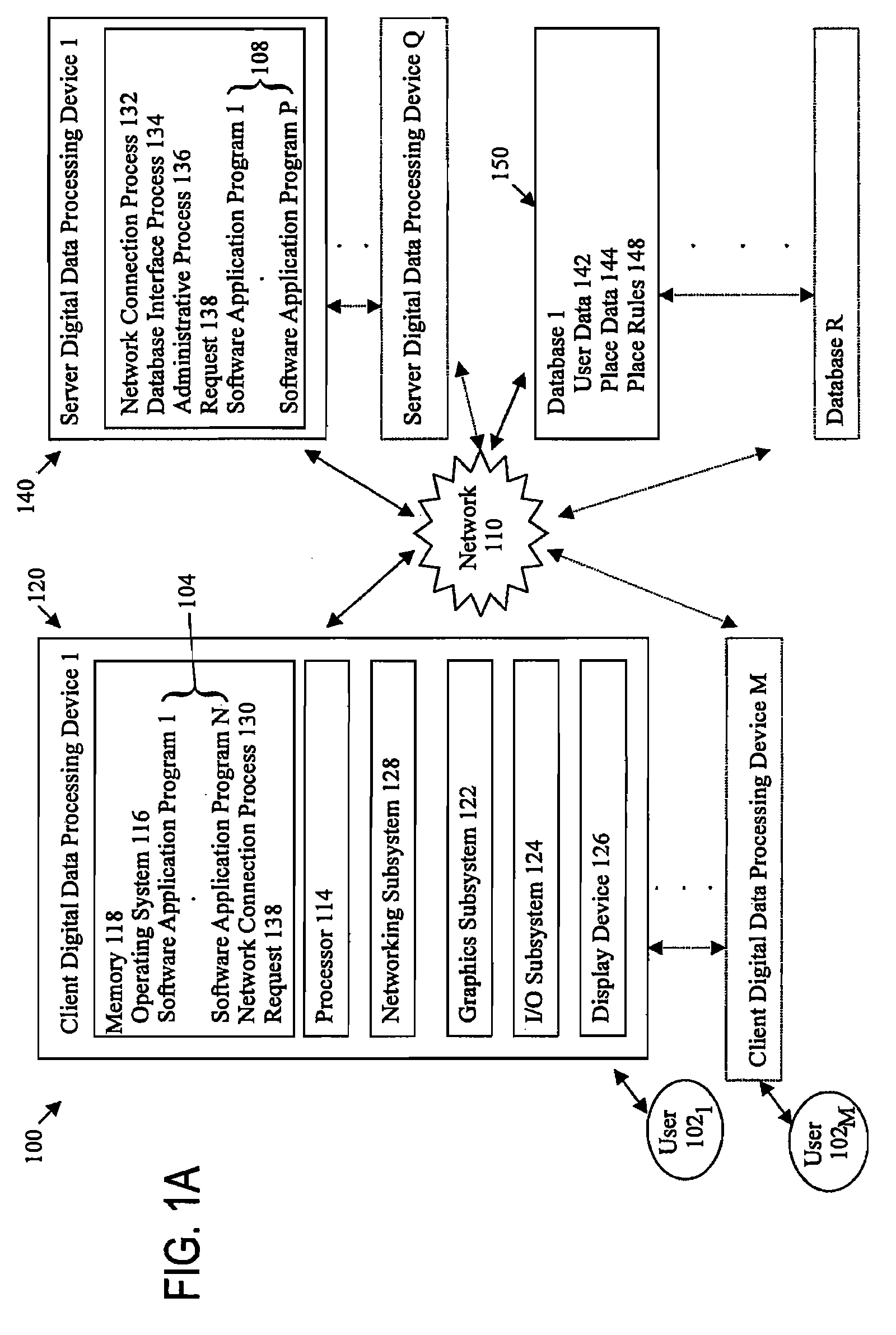Systems and methods for providing a collaboration place interface including data that is persistent after a client is longer in the collaboration place among a plurality of clients